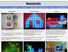 Tablet Screenshot of neonardo.net